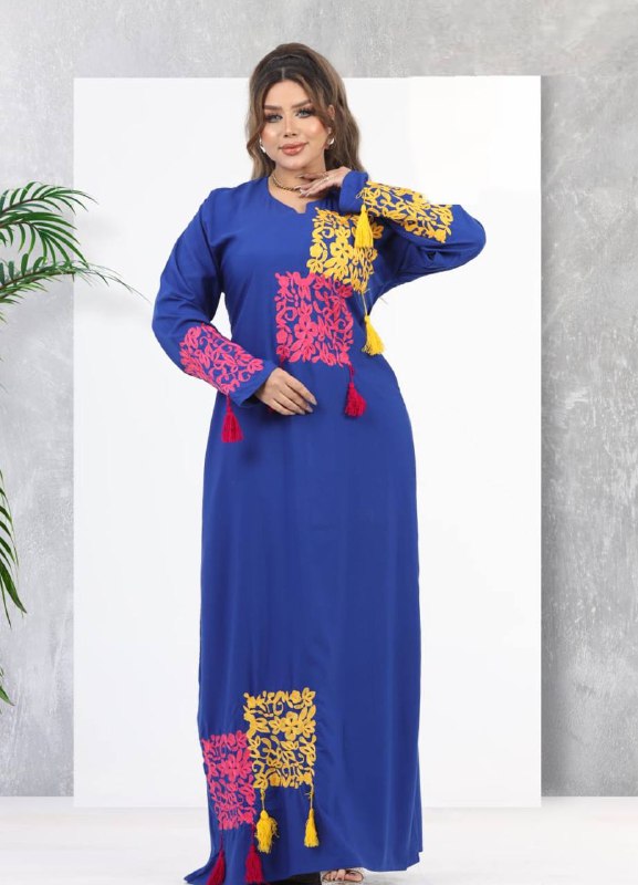 Women's Cotton Jalabiya Code A107