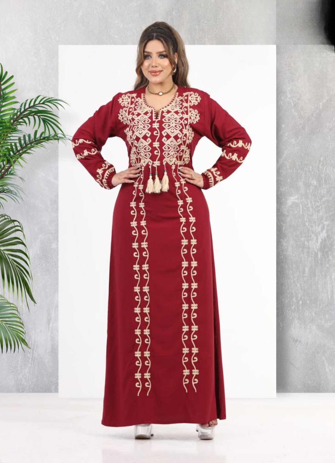 Women's Cotton Jalabiya Code A1036