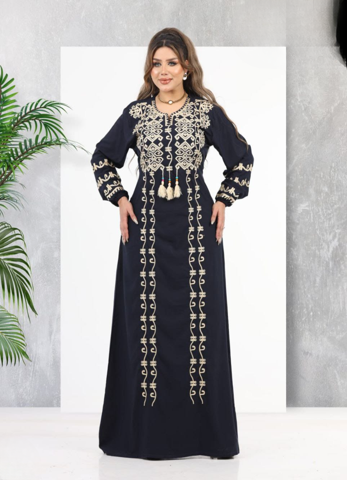 Women's Cotton Jalabiya Code A1036